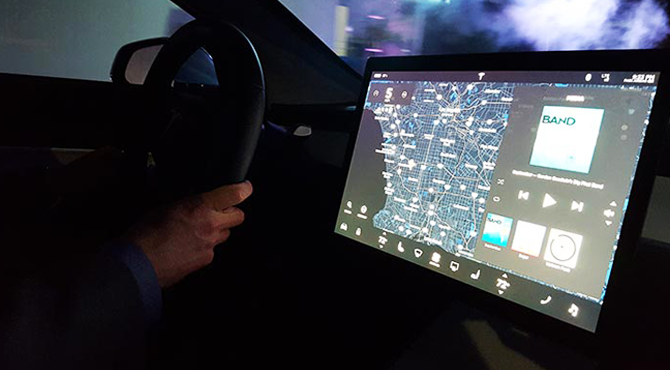 Tesla Model 3 Display Screen