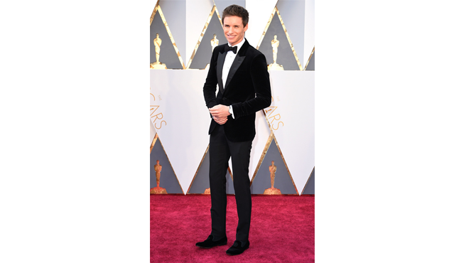 Eddie Redmayne at Oscars 2016