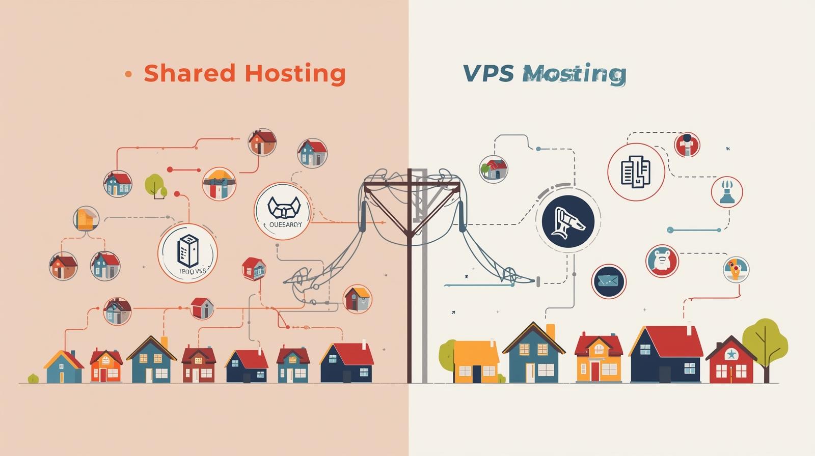 Shared Hosting v/s VPS Hosting: Which is better or more effective?