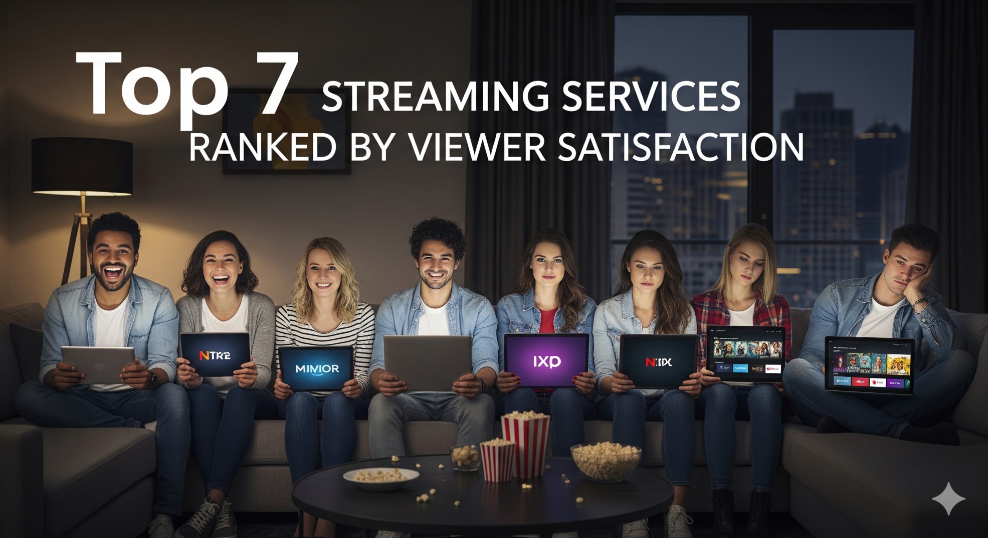 Top 7 Streaming Services Ranked by Viewer Satisfaction