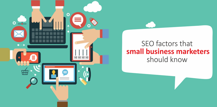 What are the basic SEO factors that small business marketers should know?