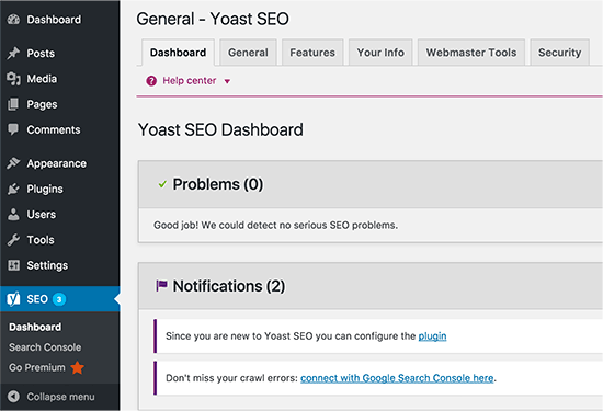 Yoast SEO Plugin 