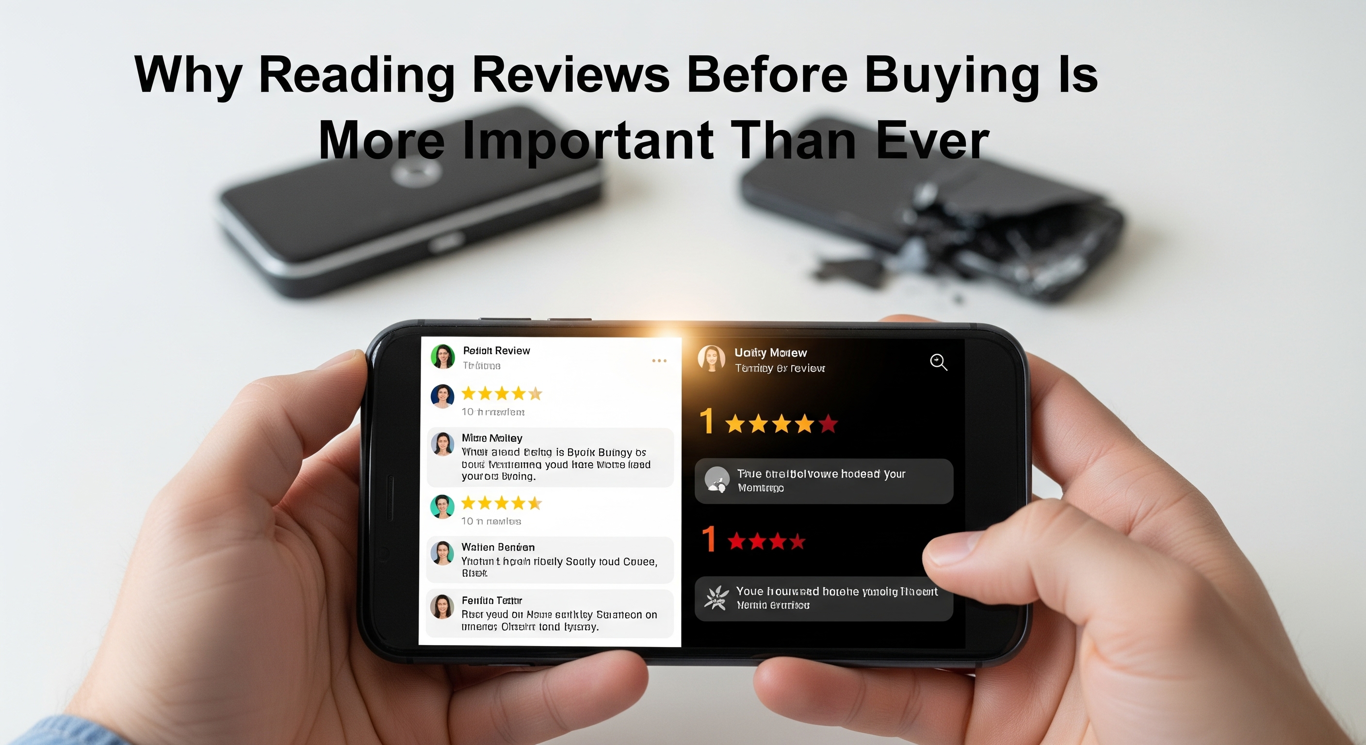 Why Reading Reviews Before Buying Is More Important Than Ever