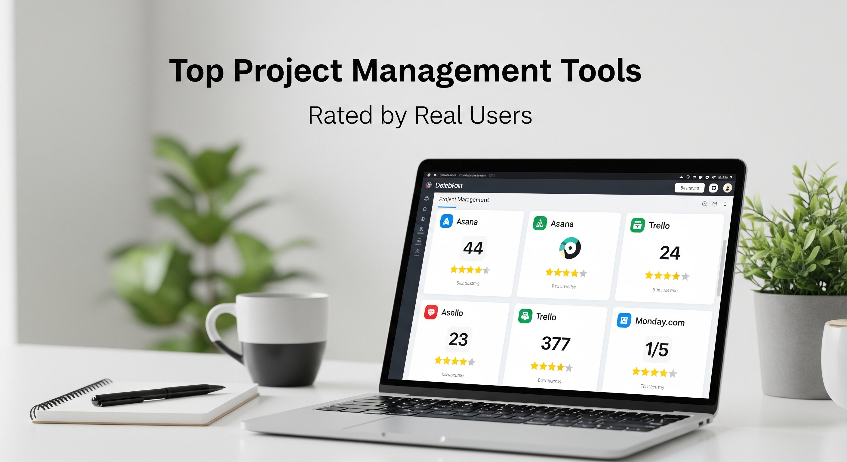 Top Project Management Tools Rated by Real Users