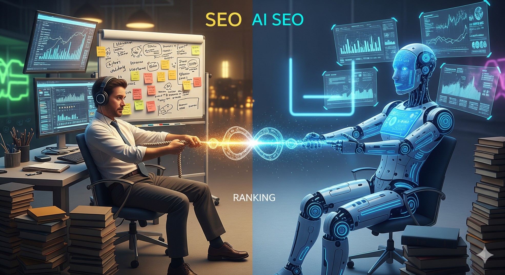 Is Human SEO Still Better Than AI SEO? Let's Find Out