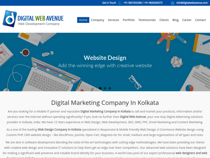 Digital Web Avenue (India) Pvt. Ltd on 10Hostings