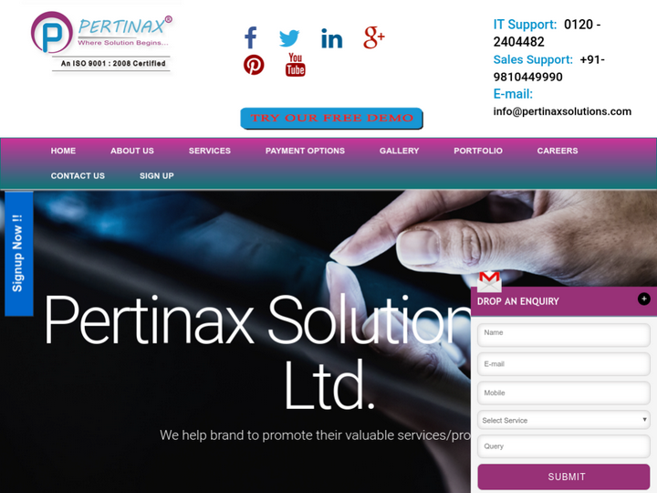 Pertinax Solutions Pvt Ltd on 10Hostings