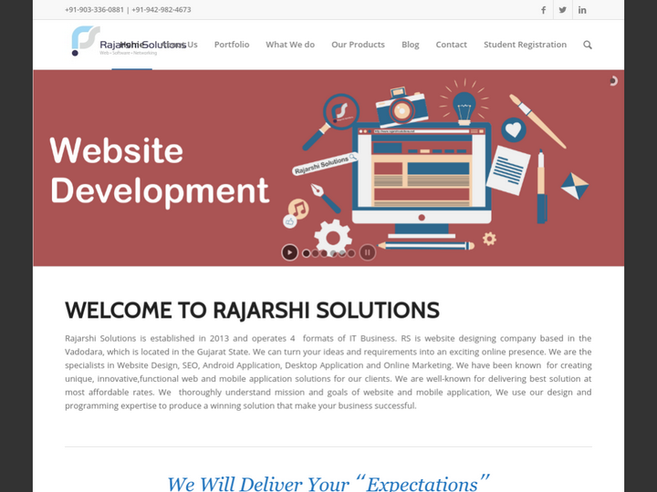 Rajarshi Solutions on 10Hostings