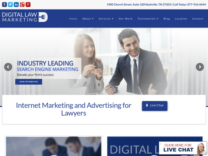 Digital Law Marketing on 10Hostings