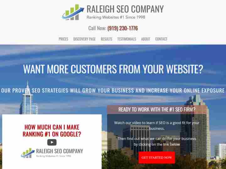 Raleigh SEO Company on 10Hostings