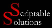 Scriptable Solutions