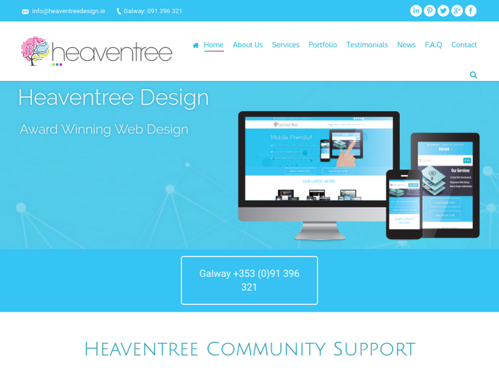 Heaventree Web Design on 10Hostings
