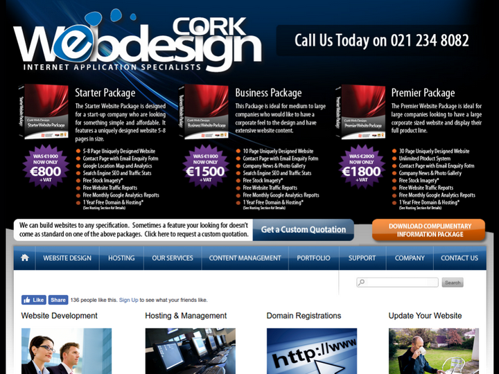 Cork Web Design on 10Hostings