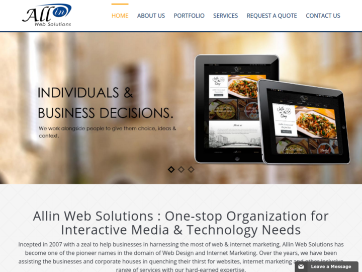 Allin Web Solutions on 10Hostings