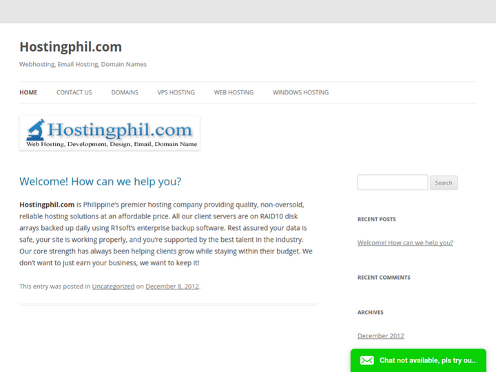 Hostingphill.com on 10Hostings
