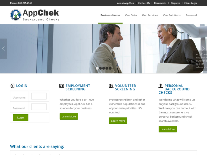 AppChek Background Checks on 10Hostings