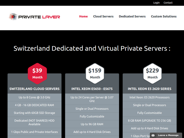 Private Layer on 10Hostings