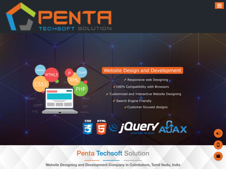 Penta Techsoft Solution on 10Hostings