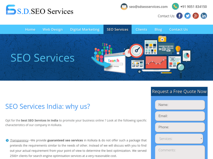 S.D.SEO Services on 10Hostings