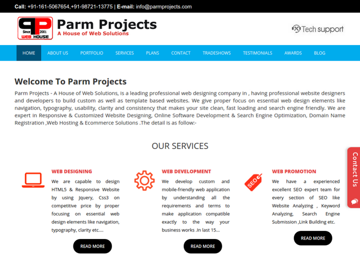 Parm Projects on 10Hostings