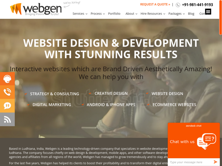 Webgen Services on 10Hostings
