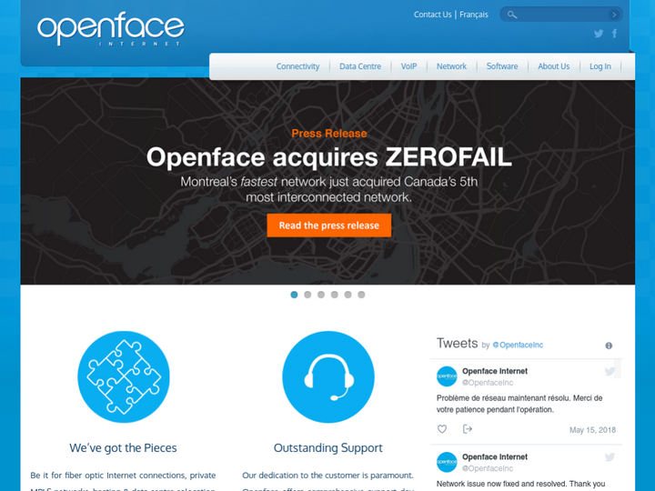 Openface Internet Inc. on 10Hostings