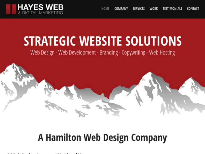 Hayes Web & Digital Marketing on 10Hostings