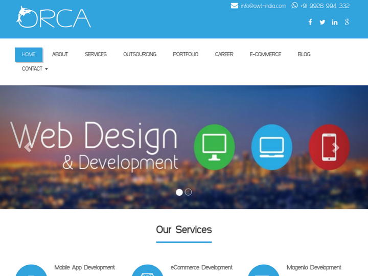 Orca Web Technologies Pvt Ltd on 10Hostings