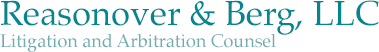 Reasonover & Berg, LLC